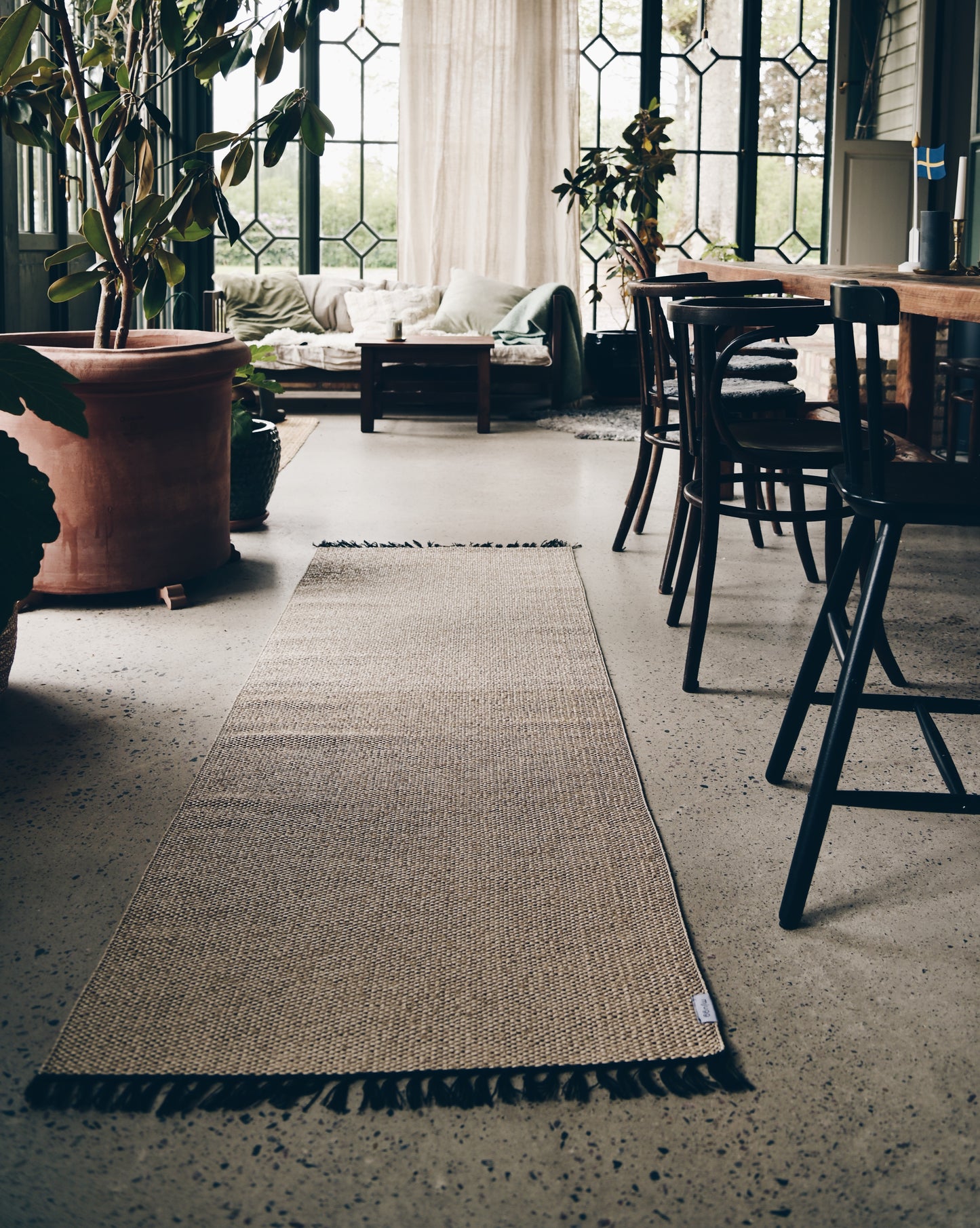 DUAL oat rug 70 x 260 cm