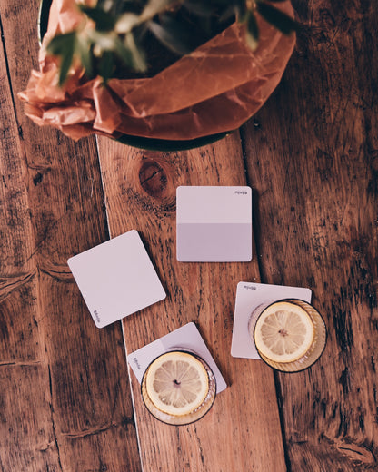 DUAL heather coaster x 4