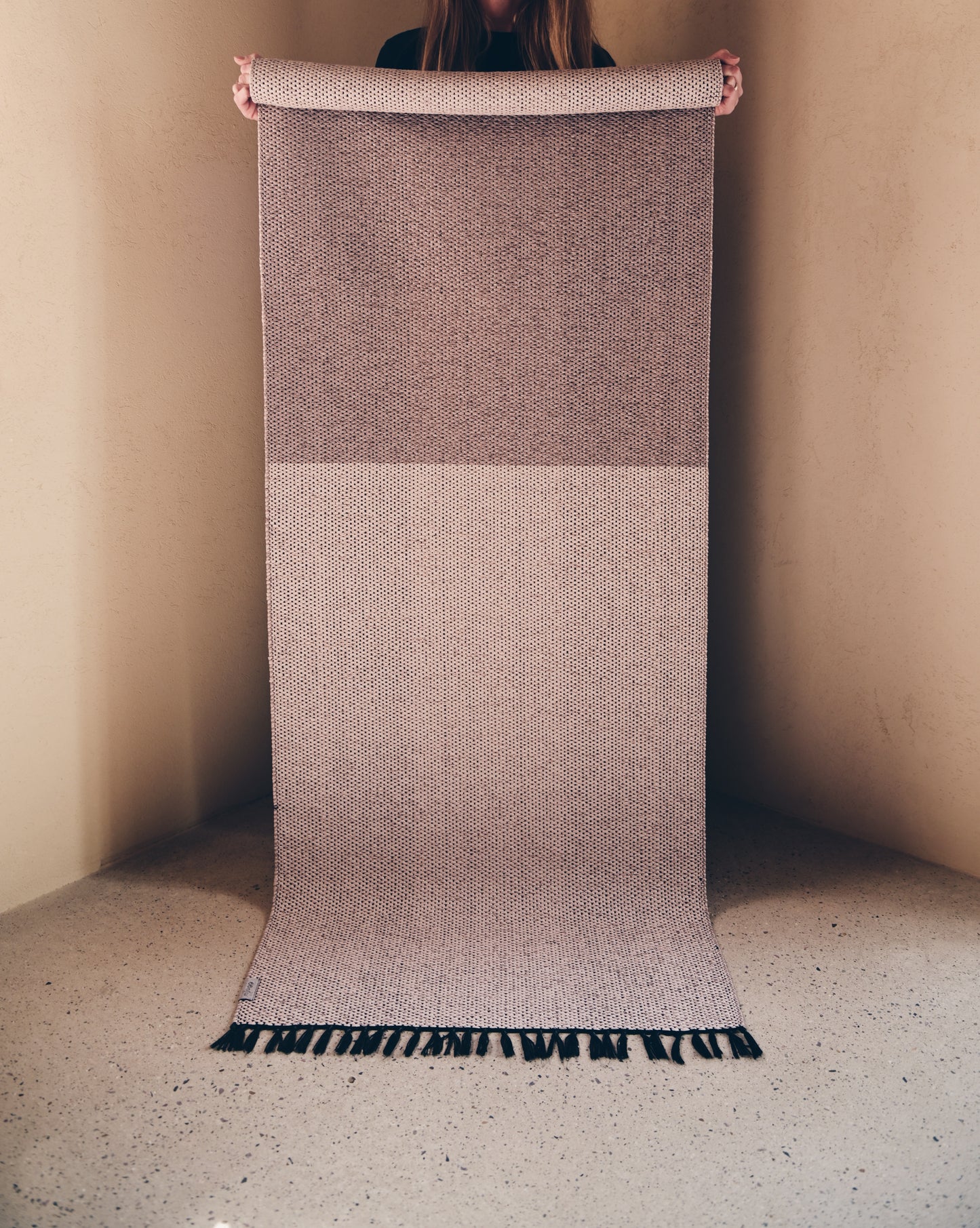 DUAL heather rug 70 x 200 cm