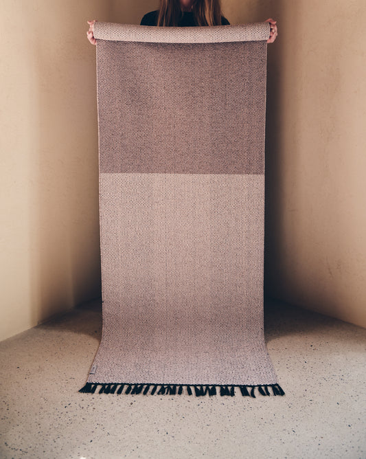 DUAL heather rug 70 x 200 cm